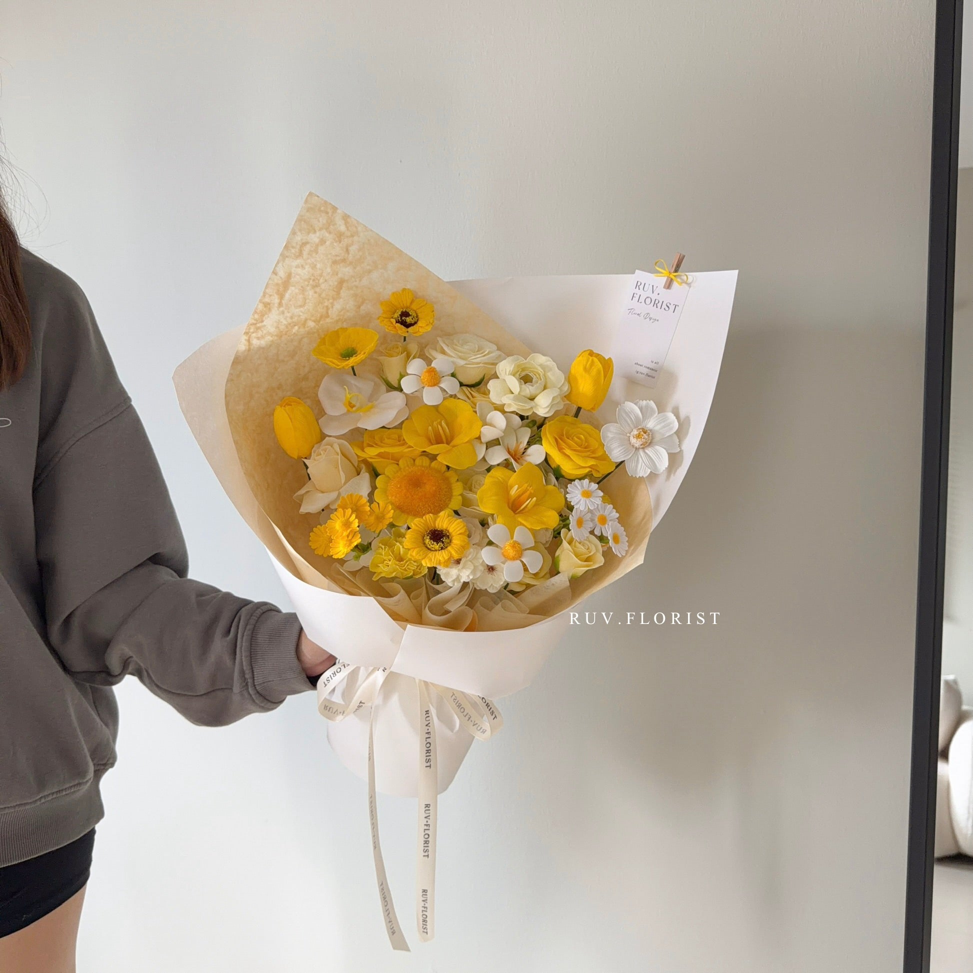 Lemon Bloom Soap Bouquet