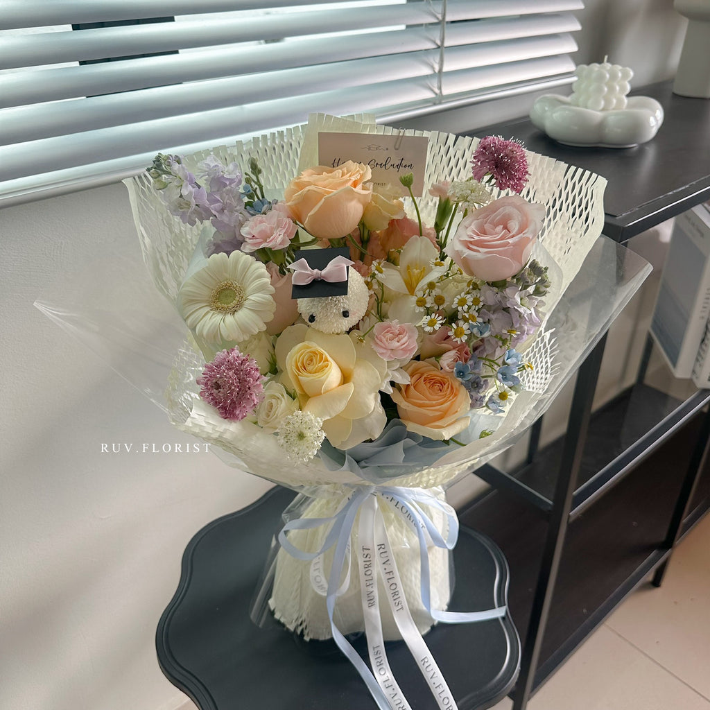 Pastel Dream Graduation Bouquet