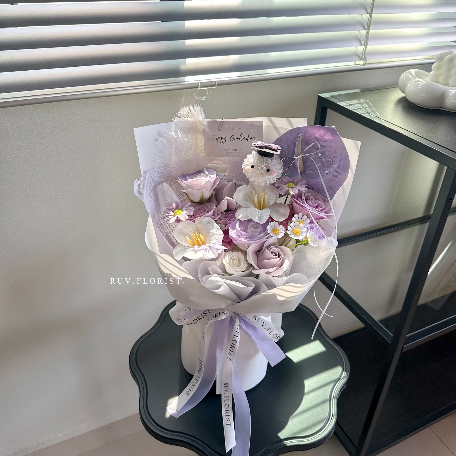 Purple Dreamy Graduation Bloom