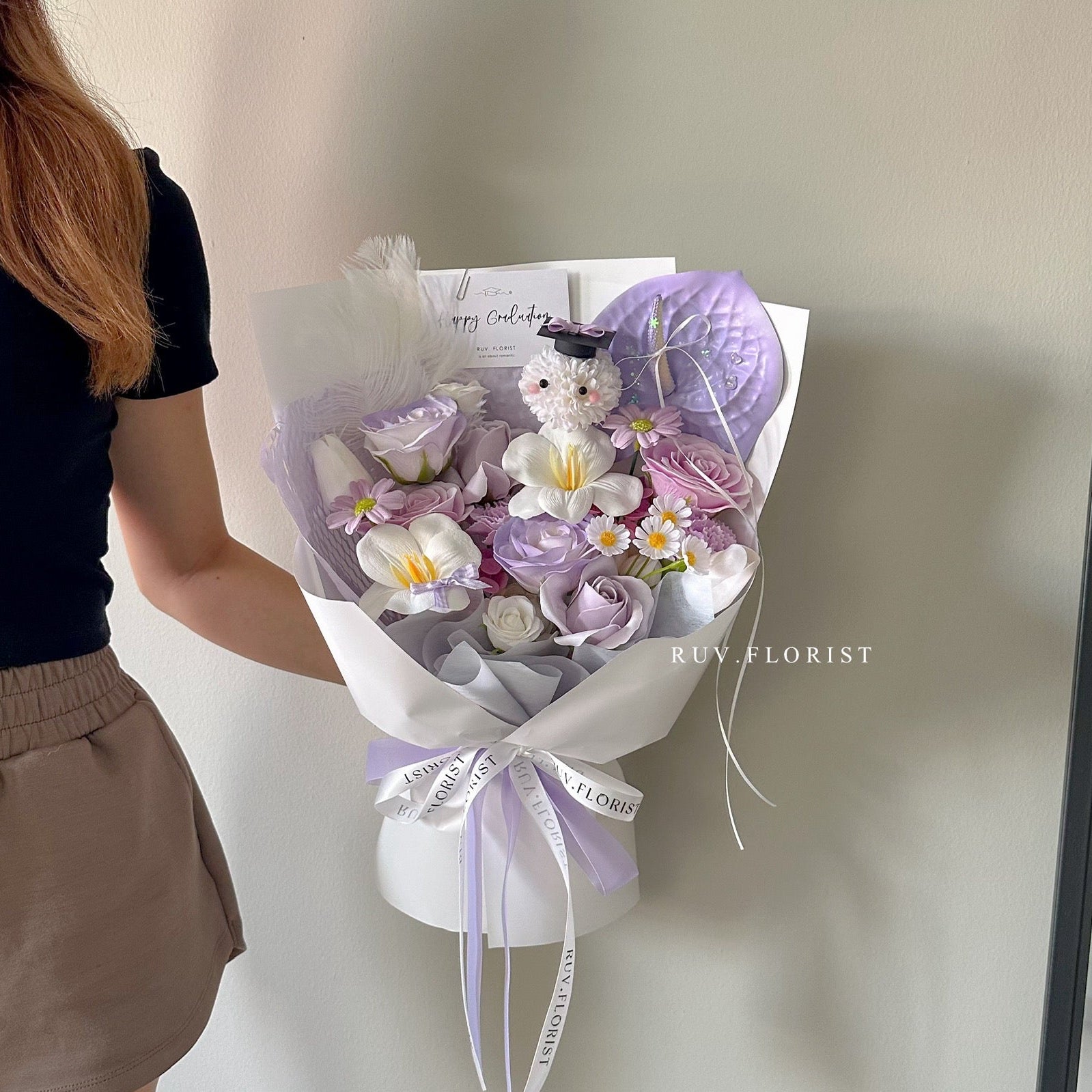Purple Dreamy Graduation Bloom