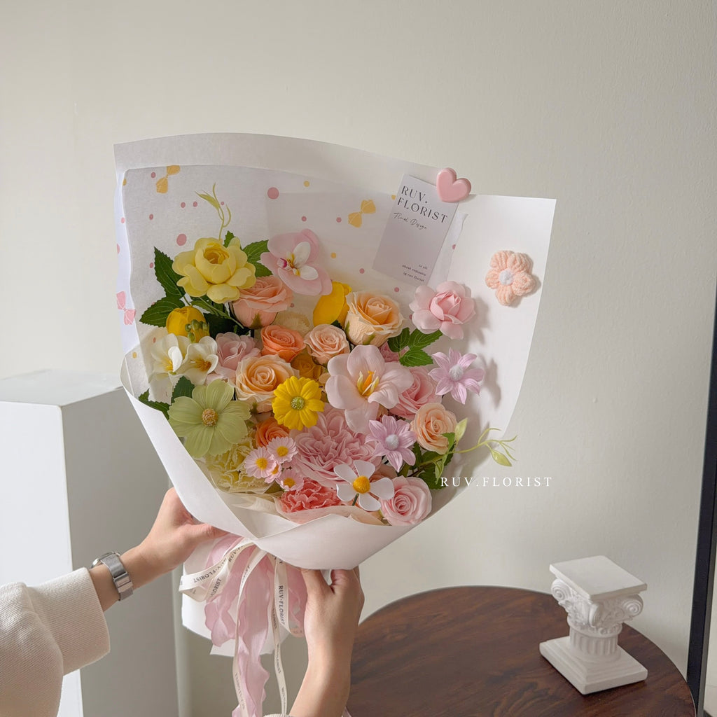 Pastel Crush 🌱🌸🧡🌼
