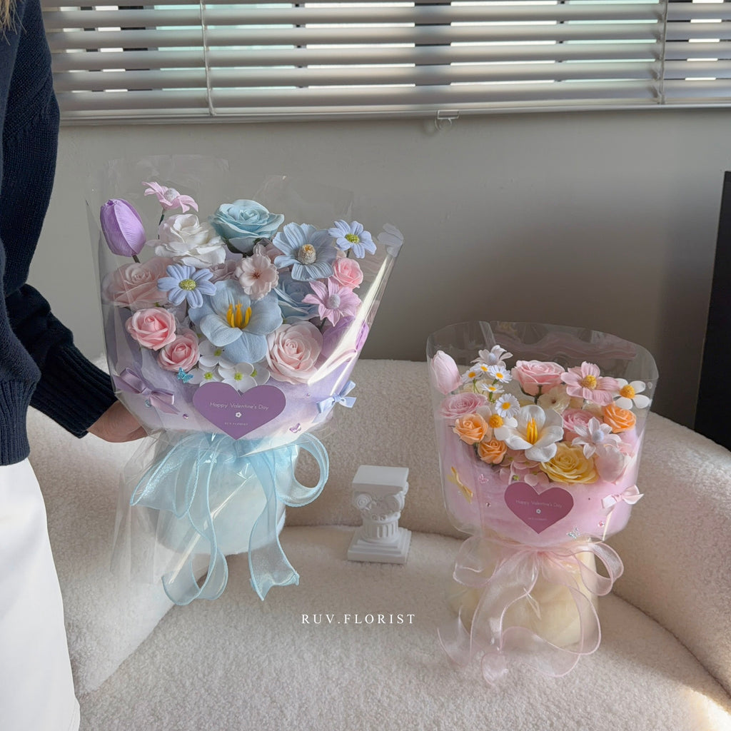 Cotton Candy Soap Garden