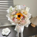 Sunflower Kisses Graduation Bouquet