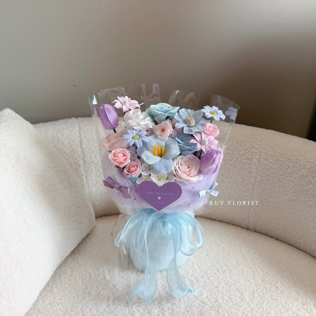 Cotton Candy Soap Garden