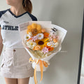 Plushie Smile Sunflower Soap Graduate Bouquet